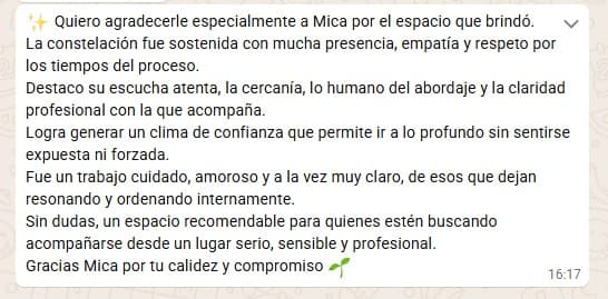 Testimonio de Natalia